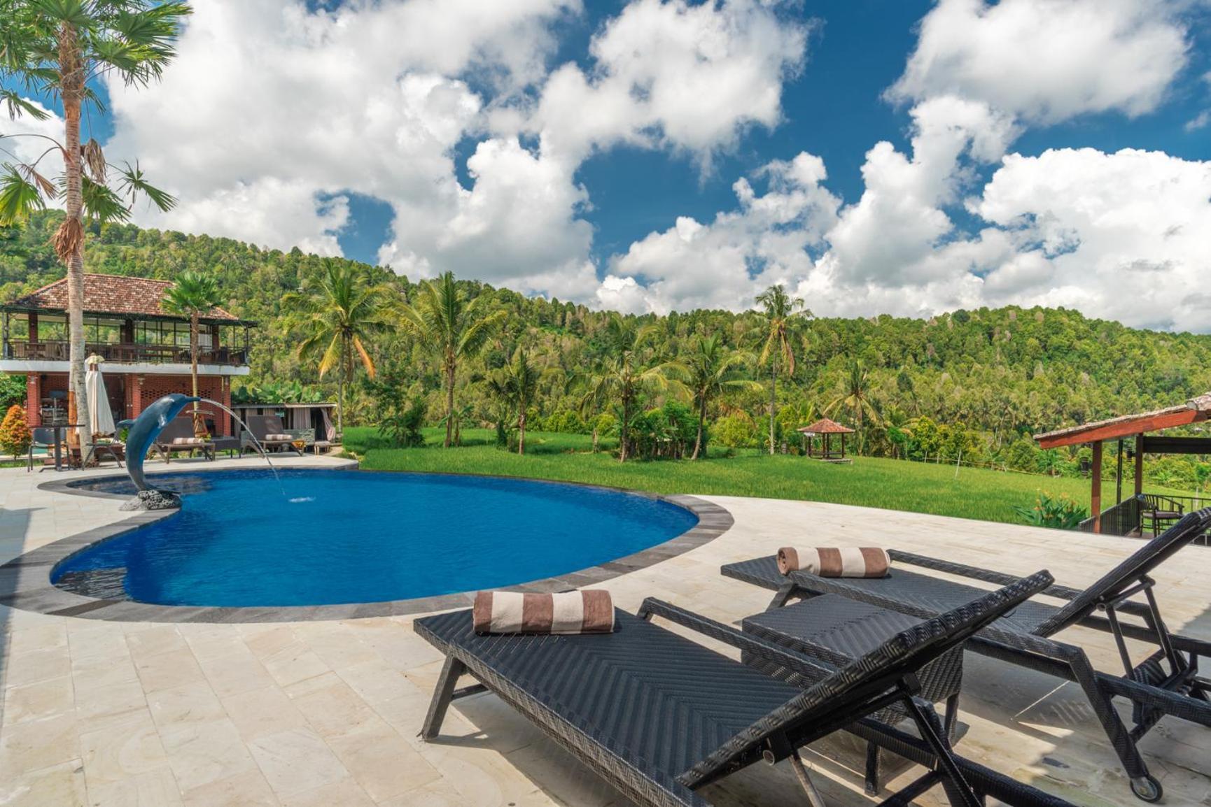 Villa Sande Munduk Esterno foto